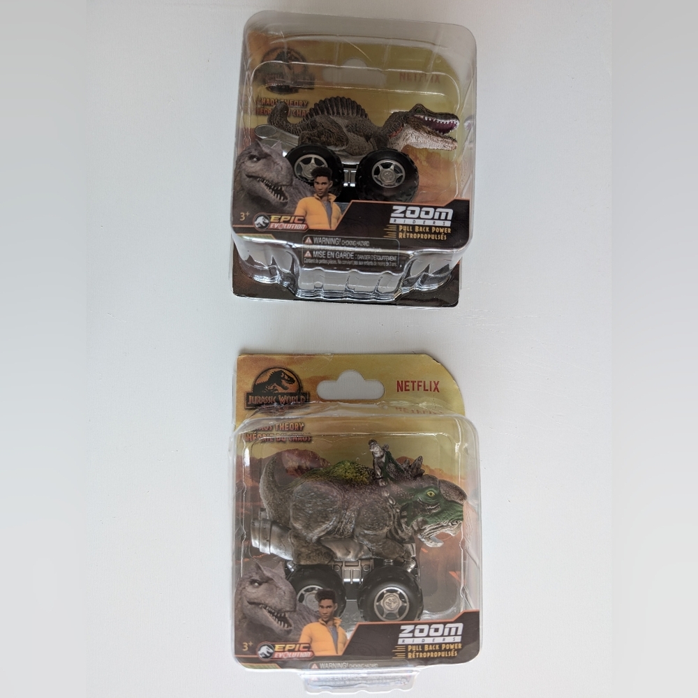 Set of 2 Jurassic World Zoom Riders